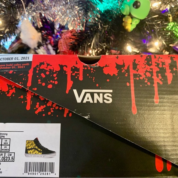 Vans SK8 -hi’s. Shining collab. Women size 7. - Picture 5 of 5